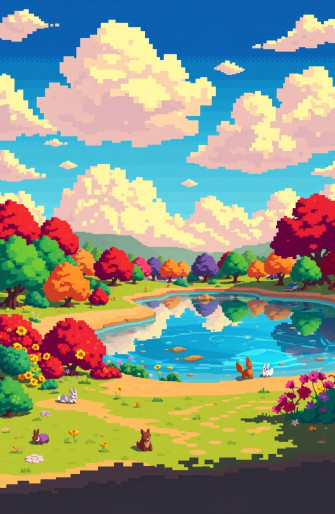 Wallpaper Pixel Art