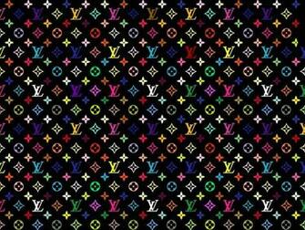 Louis Vuitton Logo Couleur Wallpaper