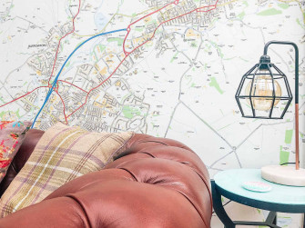 How We Used A Custom Local Map As Wallpaper Extraordinary Chaos