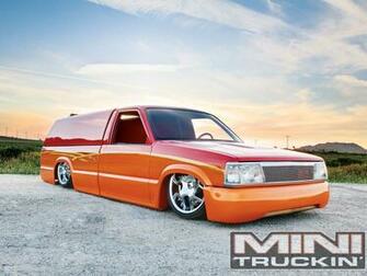 Mini Truckin Wallpaper Mazda B2000 Front Angle Photo