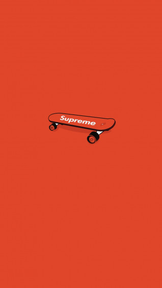 Supreme Aesthetic Skateboard Wallpaper