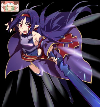 Yuuki Konno Sword Art Online Ii Render By Azizkeybackspace On
