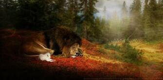 Lion And Lamb For