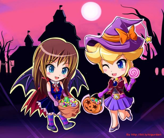 Mya The Penguin Image Happy Halloween HD Wallpaper And