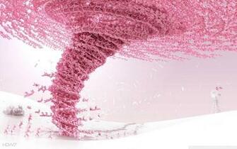 Wallpaper Name Pink Rabbits Tornado Winter HD Abstract Jpg