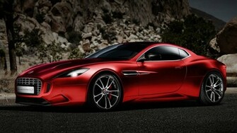 Fisker Aston Martin Vanquish Thunderbolt Concept Wallpaper HD