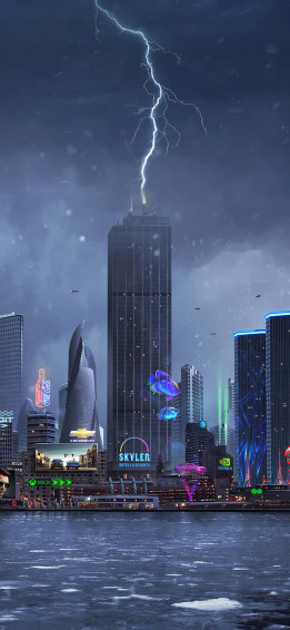 Lightning Wallpaper iPhone