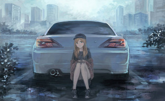 Car Anime Wallpaper