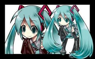 Chibi Hatsune Miku Wallpaper By Rena51