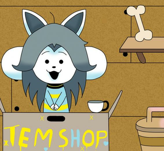 H0i Im Temmie By Kazooryon