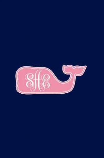 Vineyard Vines iPhone Wallpaper Monogram