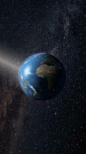 Bigger Earth Rotation Live Wallpaper For Android Screenshot