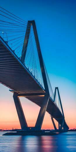 Bridge Architecture Waterfront Wallpaper Cityscape