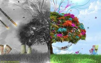 Right Click On The Wallpaper And Select Set As Background From