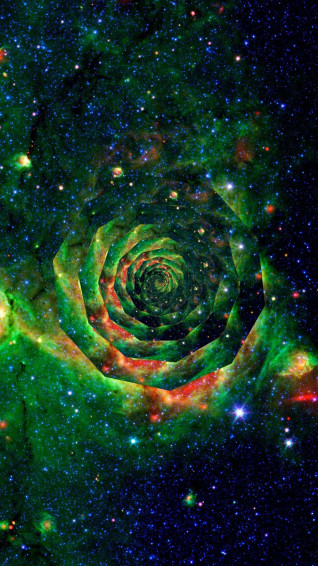 Stoner Galaxy iPhone Wallpaper