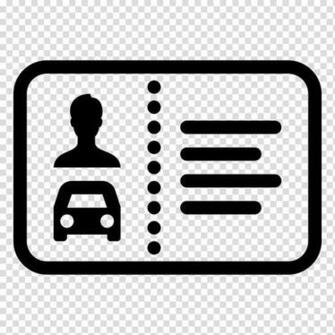Identification Card Car Computer Icons Driver S License Driving