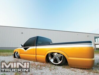 Mini Truckin Wallpaper December Chevy S10 Rear Angle Photo