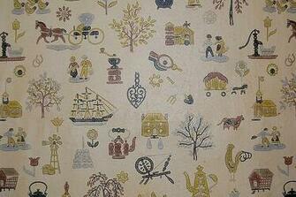 Vintage Wallpaper Kitchen By Pam Kueber Retrorenovation
