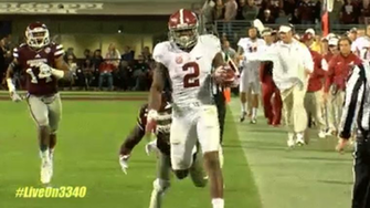 Kiffin Stiff Armed Ghosts During A Derrick Henry Run Sbnation