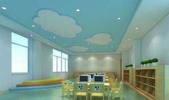 Kindergarten Computer Classroom Design 3d House