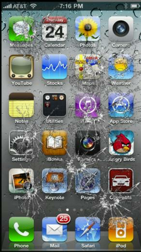Cracked Screen Prank iPhone Crack The Of Last