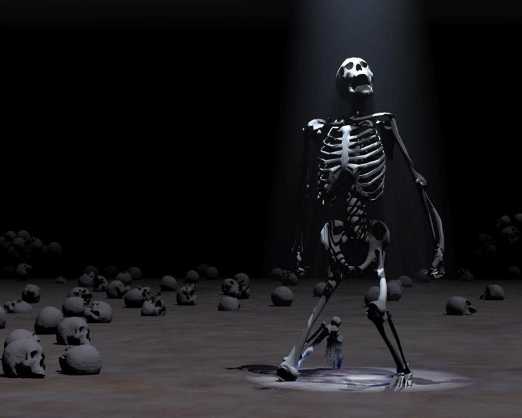 3d Skull Wallpaper