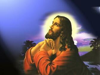 Jesus Christ Praying Wallpaper