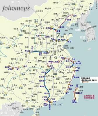 China Rail Map Mobile Wallpaper Johomaps