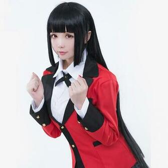 New Anime Kakegurui Jabami Yumeko Cosplay Costume