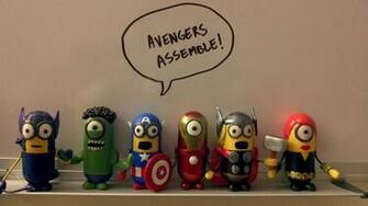 Minions Avengers Wallpaper HD Minion