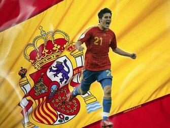 David Villa Spanish National Team Wallpaper