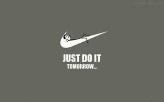 Papel De Parede Meme Just Do It Tomorrow