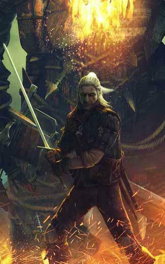 The Witcher Assassins Of Kings Mobile Wallpaper Or Background