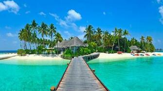 Resort Beach Wallpaper HD Desktop