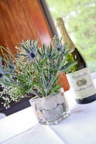 Charleston Scottish Thistle Centerpiece Wedding