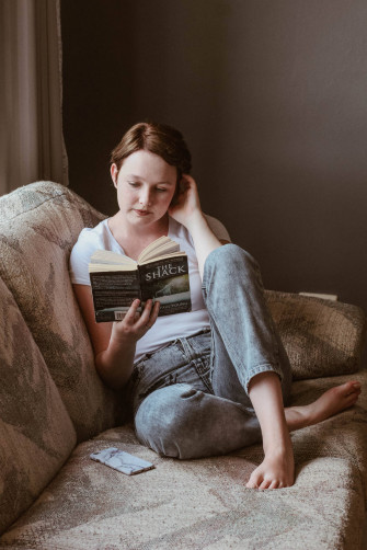 Reading Book Wallpaper