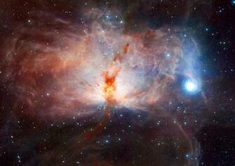 The Nebula Wallpaper Is Flame Captured By