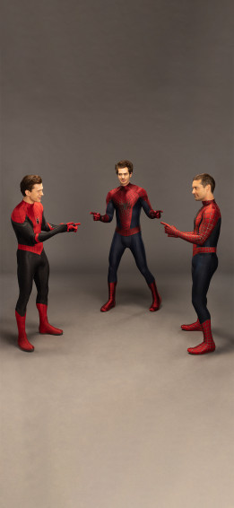Spider Man No Way Home Pointing Meme Phone Wallpaper