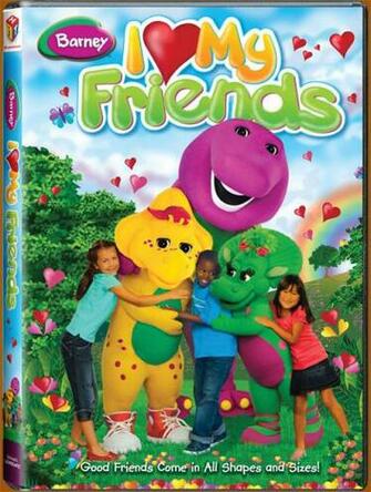Barney And His Friends At Their Fun Tree House With This Wallpaper