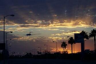 Los Angeles Flugzeug Wallpaper New HD