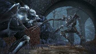 Dark Souls Iii Enemy Clawed Warrior Wallpaper