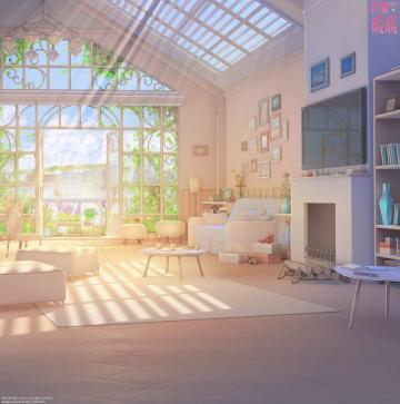 Artstation Nikki Room Arseniy Chebynkin Anime Background