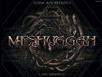 Meshuggah Bandswallpaper Wallpaper Music