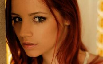 Ariel Piper Fawn Faces Redheads Women HD Wallpaper