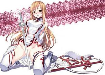 Sword Armor Girl Female Online Computer Video Game Wallpaper