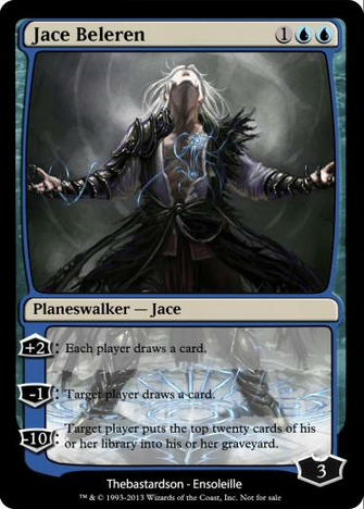 Magic The Gathering Jace Beleren By Asliceofunagi