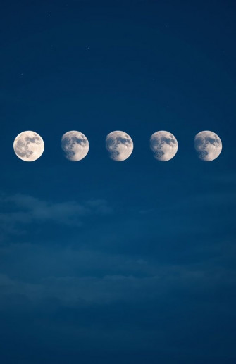 Phases Of The Moon Wallpaper