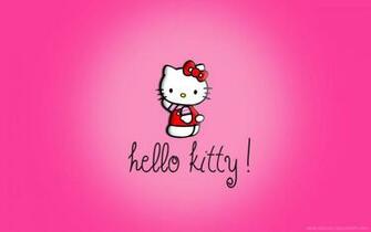 Hello Kitty Pictures Black And Pink Background