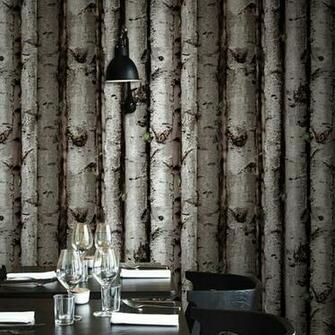 Looks Like Birch Tree Wood Wallpaper Roll For Walls Vinyl Wall Paper