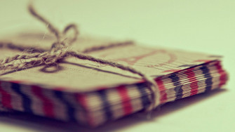 Post Office Paris Envelopes Wallpaper